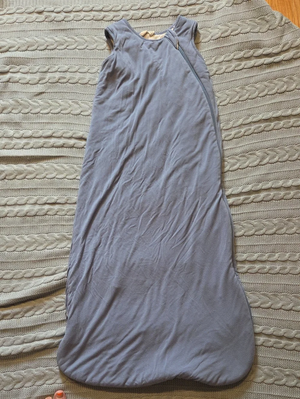 2.5 tog Kyte BABY Blue Zippered Baby Sleep Sack 18-36 Months Bamboo